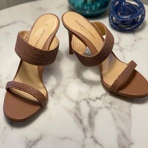 NEW Marion Parke Braided Nappa Leather Slide